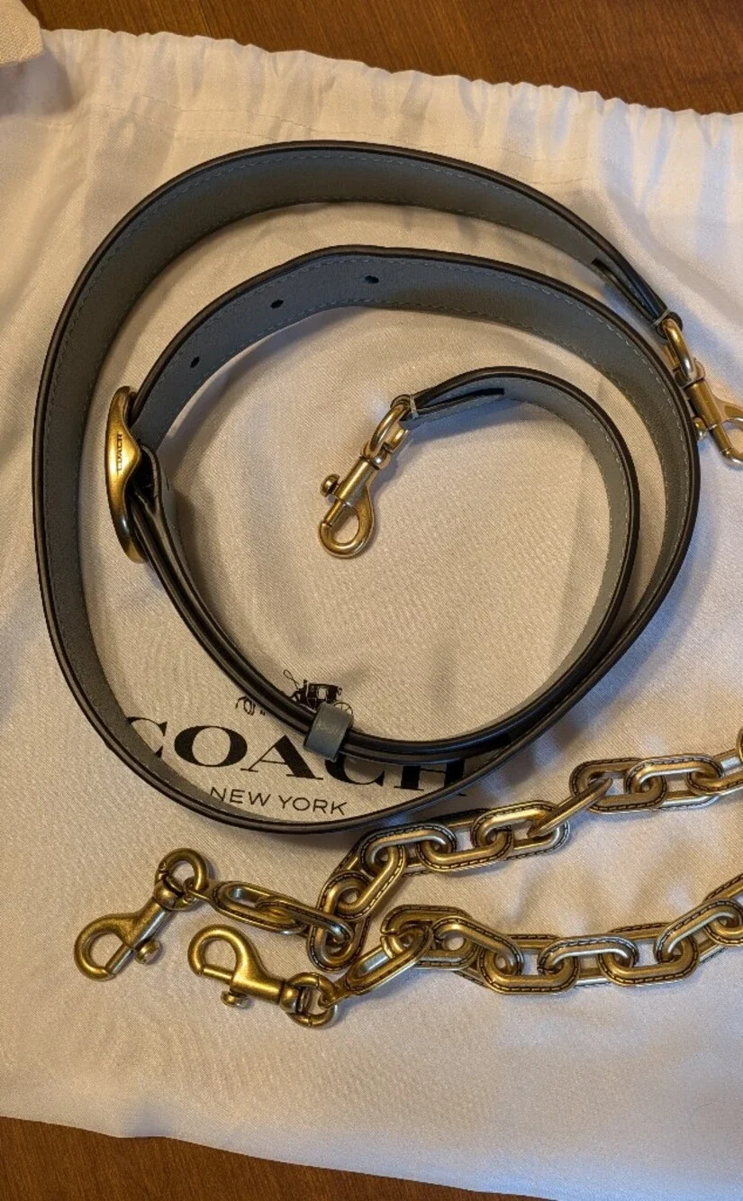 Coach Chain Tabby Sage Shoulder Bag